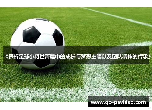 《探析足球小将世青篇中的成长与梦想主题以及团队精神的传承》