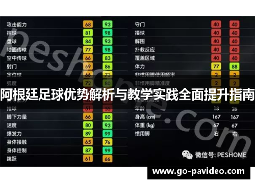阿根廷足球优势解析与教学实践全面提升指南